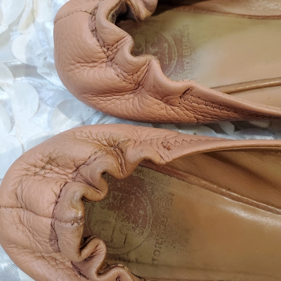 Tory burch brown leather flats - Picture 11 of 15